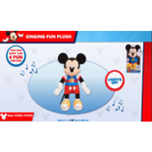 JUST PLAY pliš Mickey Mouse Singing Fun 14619