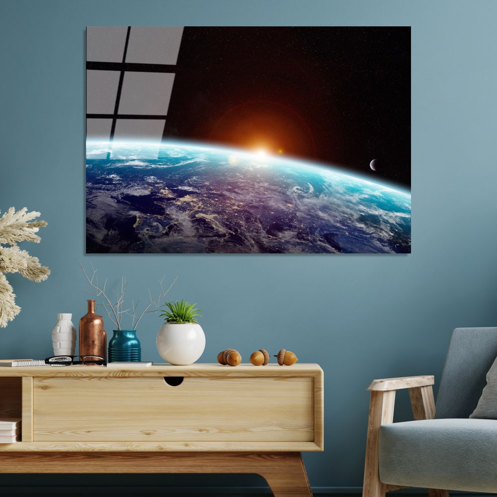 UV-188 Dekorativna Slika na Kaljenom Staklu, 70 x 100 cm, Višebojna slika 1