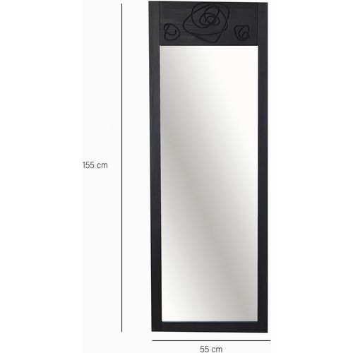 Roses - Anthracite Anthracite Cheval Mirror slika 6