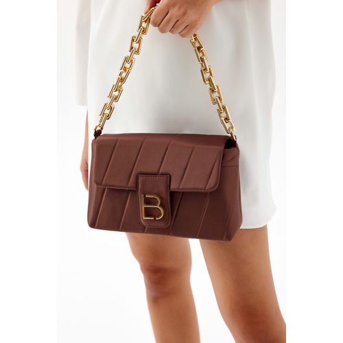 314 - Brown Brown Shoulder Bag slika 7