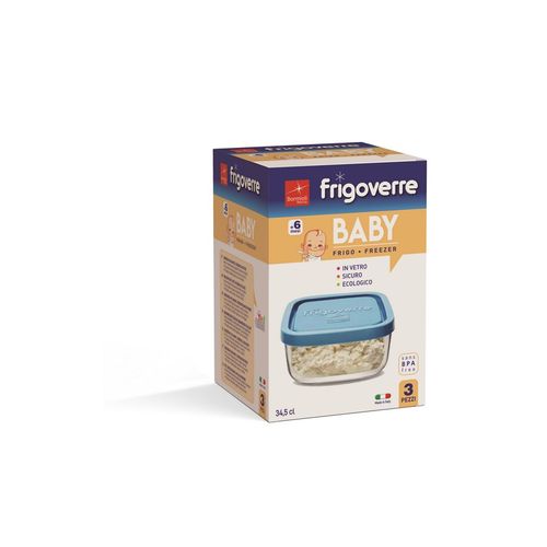 Bormioli  Posuda staklena Frigoverre system baby 3/1 34,5 cl 13x10 cm 335170G slika 1