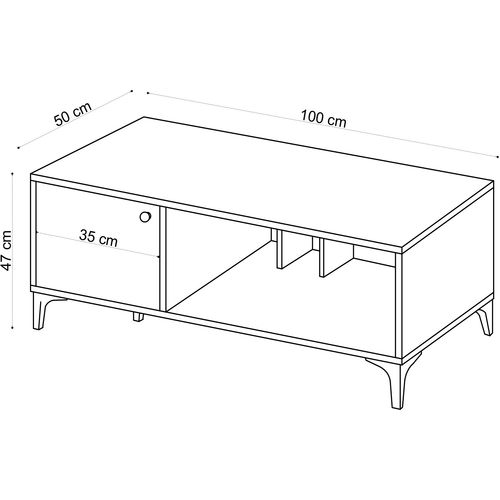 Rigo Oak Coffee Table slika 4