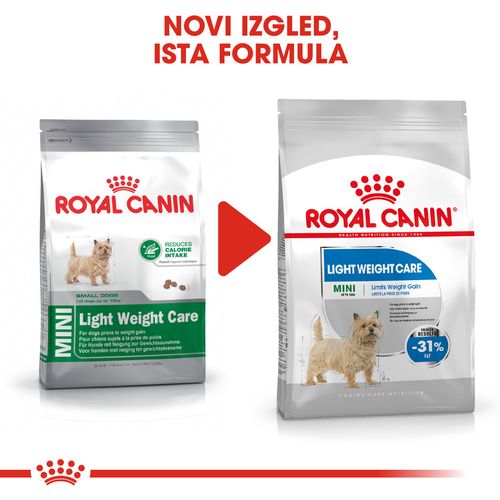 ROYAL CANIN CCN Mini Light Weight Care, potpuna hrana za pse - Za odrasle i starije pse malih pasmina (od 1 do 10 kg) - Stariji od 10 mjeseci - Psi skloni prekomjernoj tjelesnoj težini, 3 kg slika 2