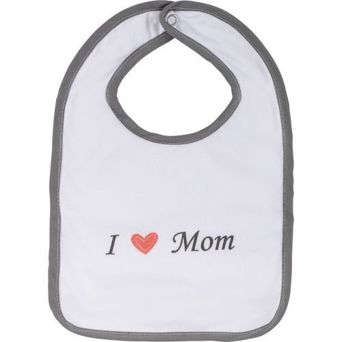 BUBABA BY FREEON podbradnjak I love mom white/grey 84591 slika 1