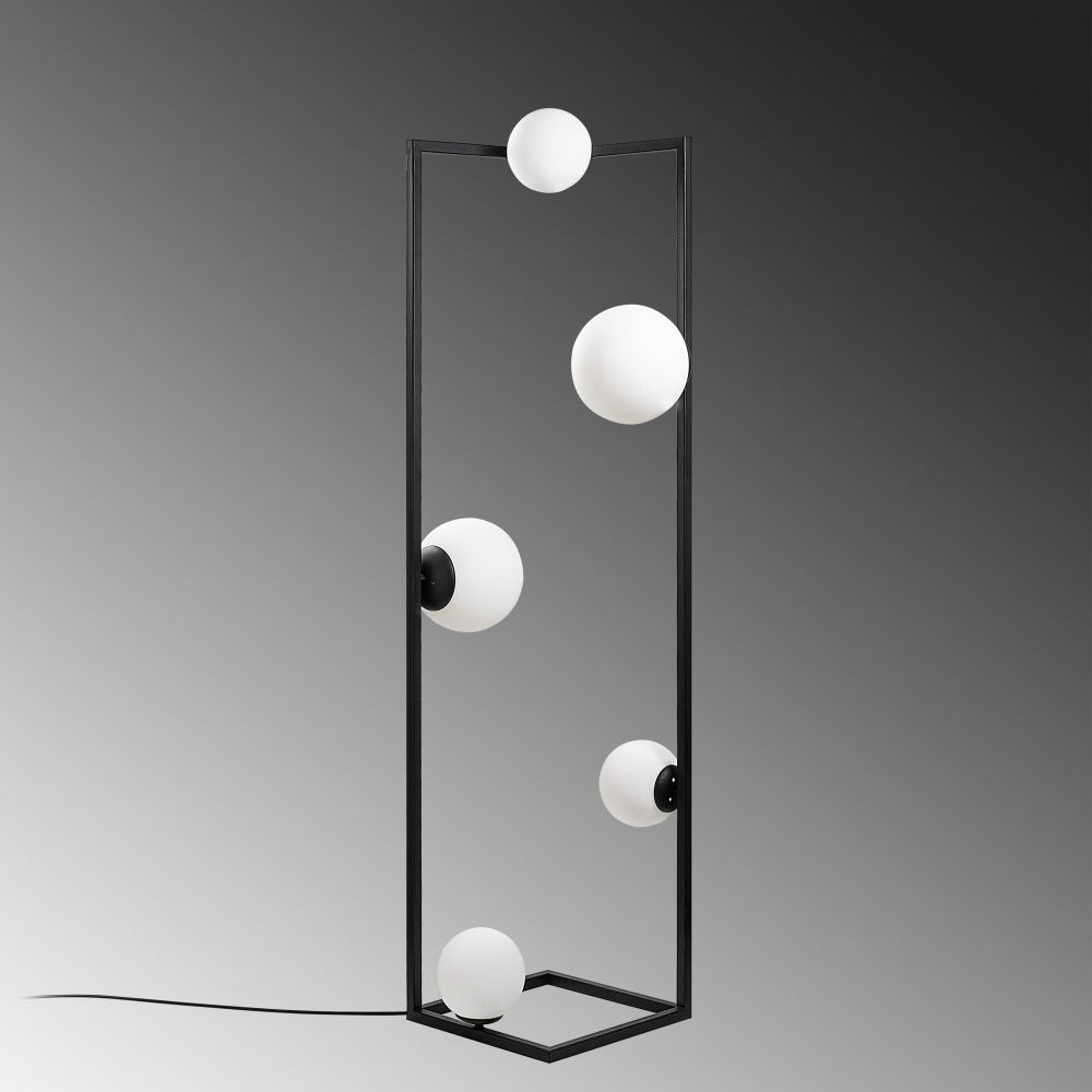 Krevetna Lampa Corner 13775 - Crna slika 5