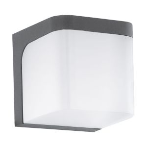 Eglo Jorba vanjska zidna/1, led, 6w, alu gus/crna 