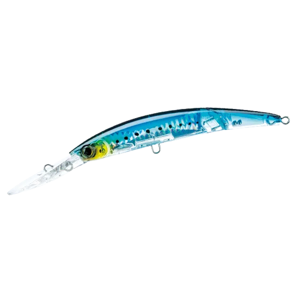 F1155-GHIW YO-ZURI VoblerCRYSTAL 3D MINNOW DEEP DIVER JOINTED 130mm-GHIW slika 1