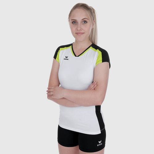 Ženski Dres Erima Gandia Tank Top - Bijela/Crna/Bio Limeta slika 3