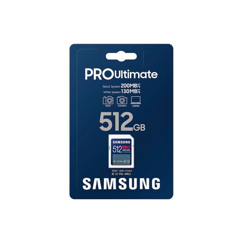 SAMSUNG Memorijska kartica PRO Ultimate Full Size SDXC 512GB U3 MB-SY512S slika 2