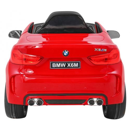 Licencirani auto na akumulator BMW X6M - crveni/lakirani slika 6