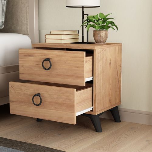 Artes - Atlantic Pine, Wihte Atlantic Pine
Black Nightstand slika 2