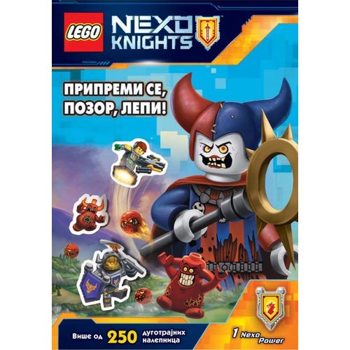 LEGO® NEXO KNIGHTS™ – Pripremi se, pozor, lepi! Više od 250 nalepnica slika 1