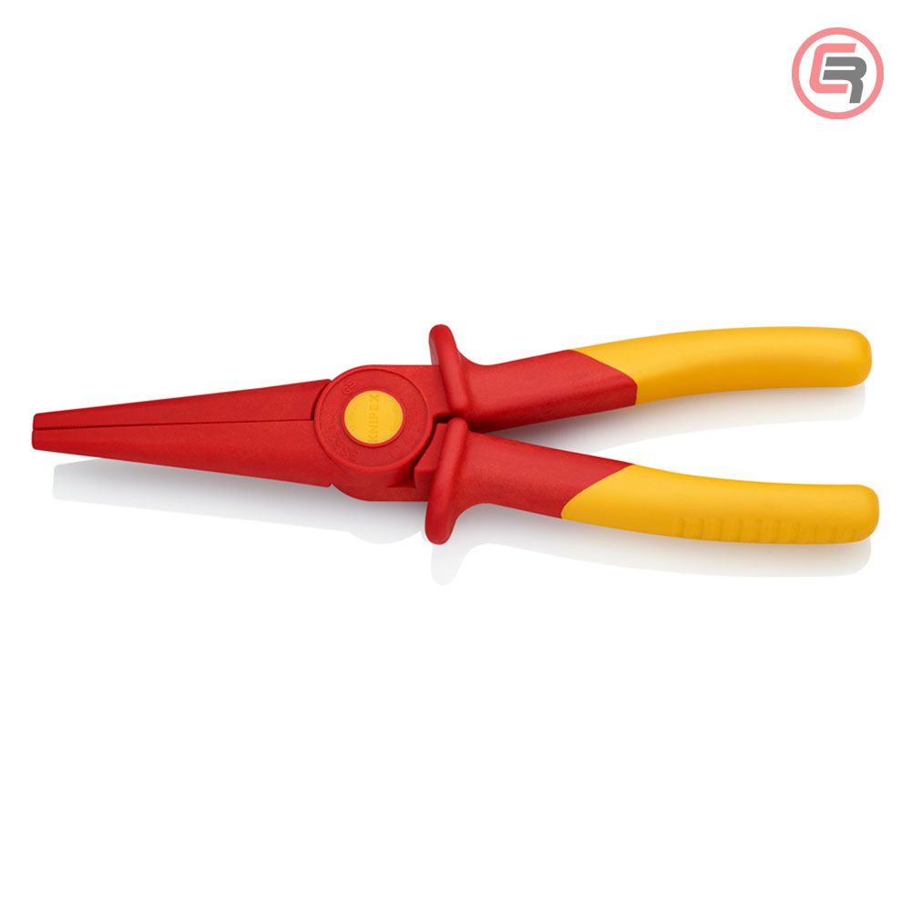 Knipex Kliješta Poluokrugla Špicasta Ravna 220 mm / 1000V Plastična  – 98 62 02 slika 1