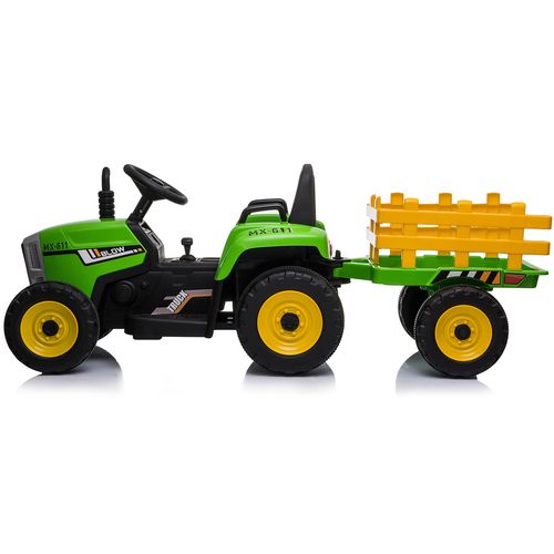 Traktor na akumulator s prikolicom Green slika 3