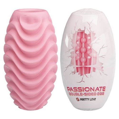 Jaje masturbator Double Sided Egg Pink slika 1