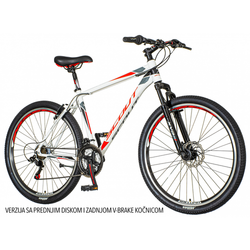 Visitor - HUN271AMD1 27"/19" VISITOR HUNTER DISC BEL CRN SIV CRVEN - mountain bike slika 1