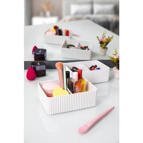 Hermia Concept Organizator šminke, Bijela, LV220 - White slika 1