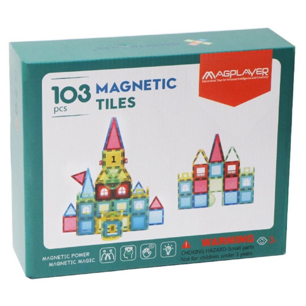 Magplayer Magnetne pločice za slaganje 103kom slika 1