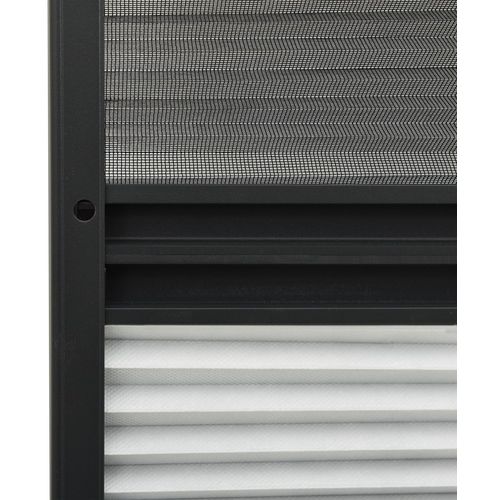 Nabrani zaslon protiv insekata za prozore aluminijski 60x80 cm slika 26