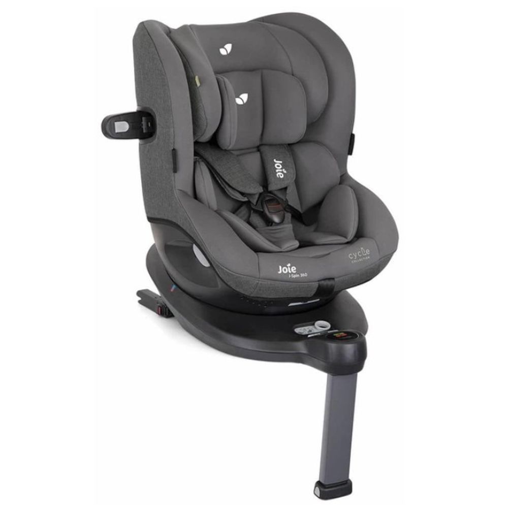 Joie Autosjedalica I-Spin i-Size 360° 0-18kg Isofix 38077, Shell Grey slika 1