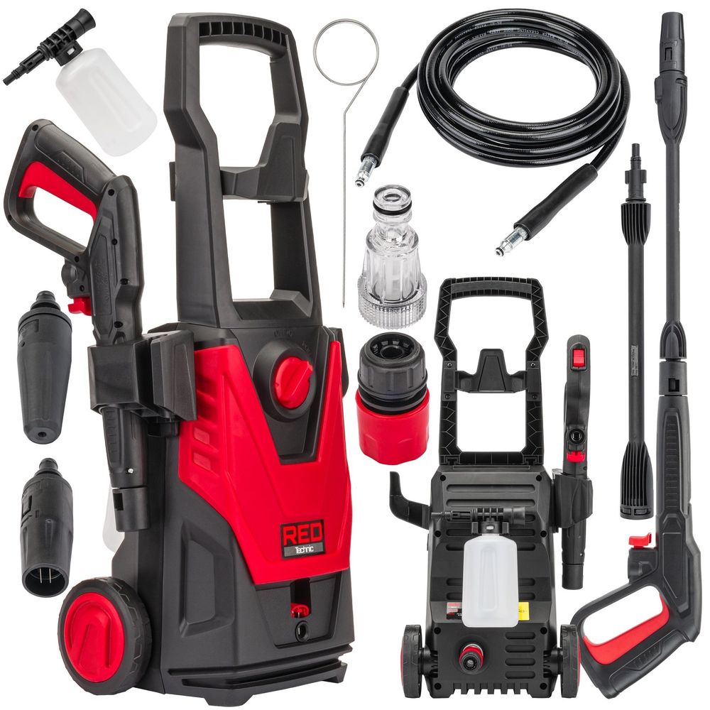 Red Technic visokotlačni perač 1600 W Turbo RTMC0028 🚿🔧 slika 1