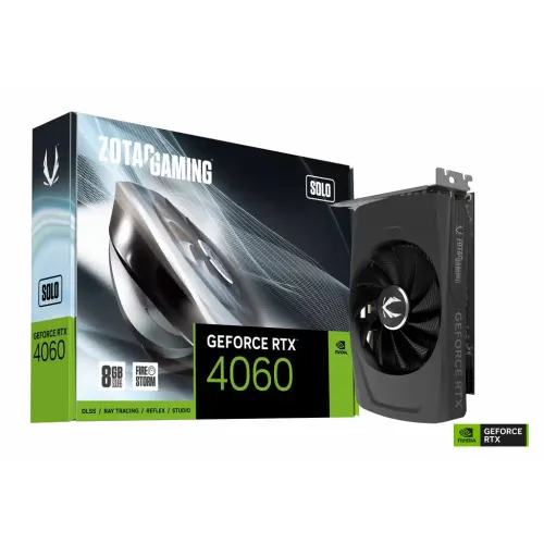 Grafička karta Zotac GAMING GeForce RTX 4060 Solo 8GB DDR6 128 bit 3xDP/HDMI slika 1