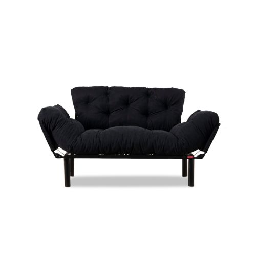 Atelier Del Sofa Nitta - Crni dvosed na razvlačenje slika 14