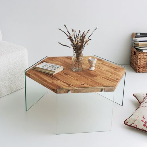 Hexagon S304 Oak Coffee Table slika 1