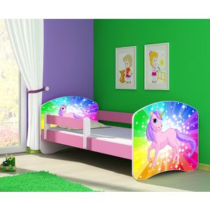 ACMA Dječiji krevet Acma II Pink - 160x80cm - Dezen 18