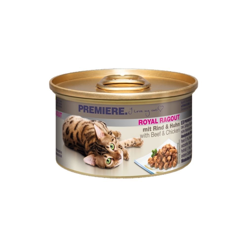 Premiere Cat Royal Ragu govedina i piletina 85 g konzerva slika 1
