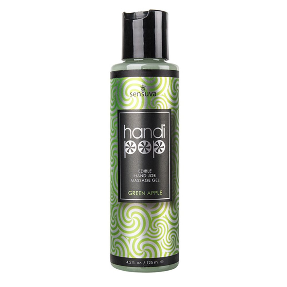 Masažni gel Handipop Hand Job - Green Apple, 125 ml slika 2