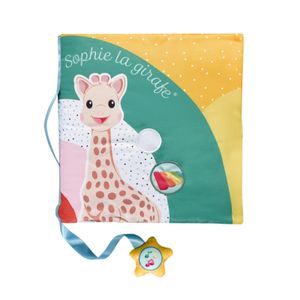 Sophie La Girafe Touch & Play Book - Platnena knjiga sa zvukovima na dodir 30x30cm