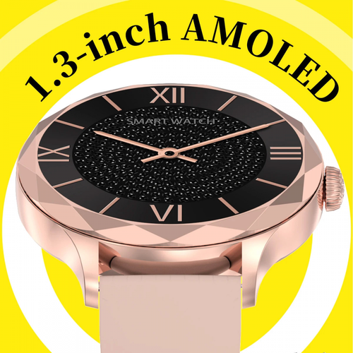 Smart Watch DTS Diamond zlatni (metalna narukvica) slika 7