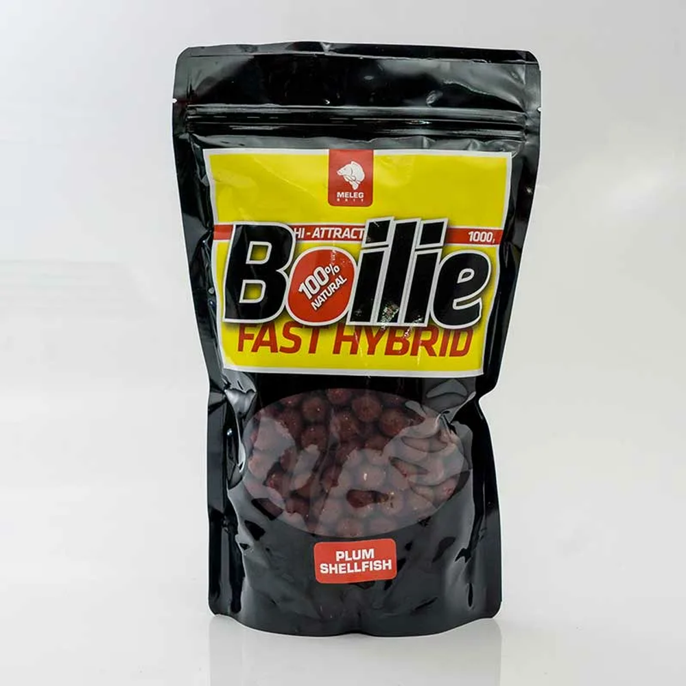 MELEG Fast Hybrid 1kg 14mm - Plum Shellfish slika 1