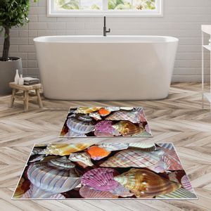 Kt415 Multicolor Bathmat Set (2 Pieces)