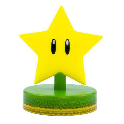 Super Mario Bros Star Icons lamp 12cm slika 1