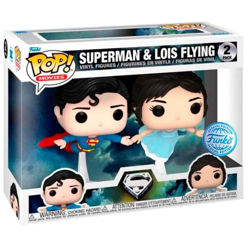 POP figurice DC Comics Superman i Lois Flying Exclusive - Paket od 2 slika 3