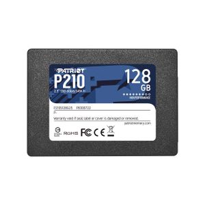 Patriot SSD 128GB P210 450MBs/430MBs 2,5" P210S128G25