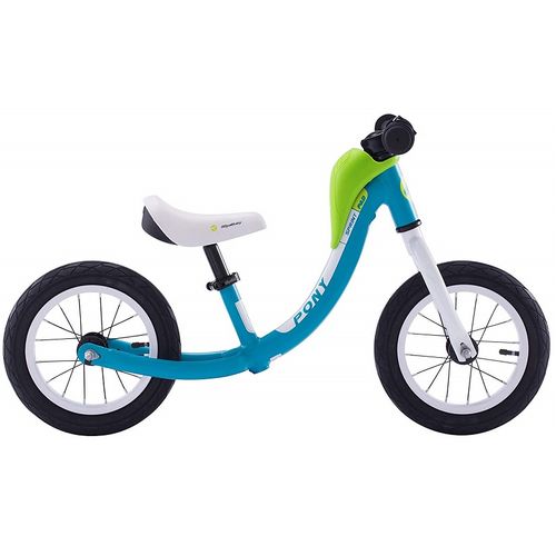 Dječji bicikl bez pedala Pony plavi - aluminij slika 1