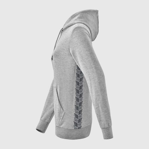 Ženska  Hoodie Erima Essential Team Light Grey Marl/Slate Grey slika 2