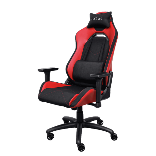 Trust GXT 714R gaming stolica RUYA, crvena, udobna, podesiv ergonomska, eko materijal slika 1