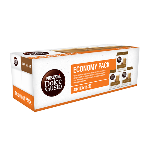 Nescafe Dolce Gusto kapsule CafeAuLait 3x160g XXL pakiranje 48 kapsula slika 3