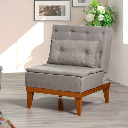 Fuoco Berjer - Cream Cream Wing Chair slika 1