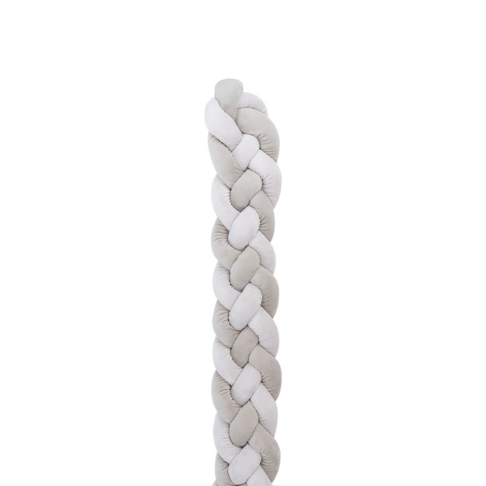 Kikka Boo Ogradica pletenica za krevetac 180x15cm, Grey slika 2