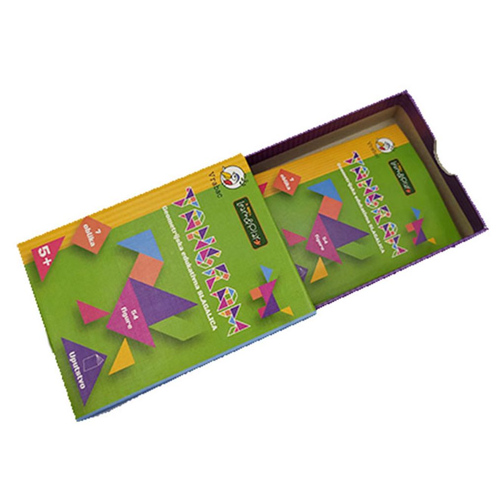Vrabac Tangram, edukativna geometrijska slagalica slika 4