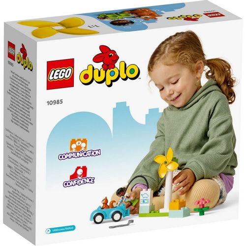 Lego Duplo Town Wind Turbine And Electric Car slika 2