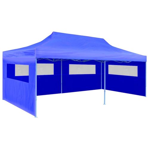Sklopivi Pop-up šator za zabave plavi 3 x 6 m slika 29