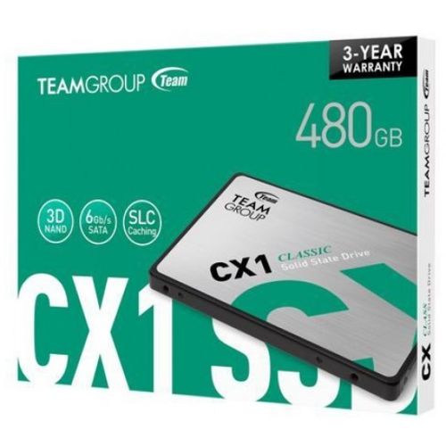 TeamGroup 2.5 480GB SSD SATA3 CX1 7mm 530/470 MB/s T253X5480G0C101 slika 4