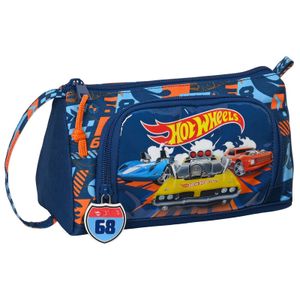 Hot Wheels Speed Club filled pencil case with drop-down pocket