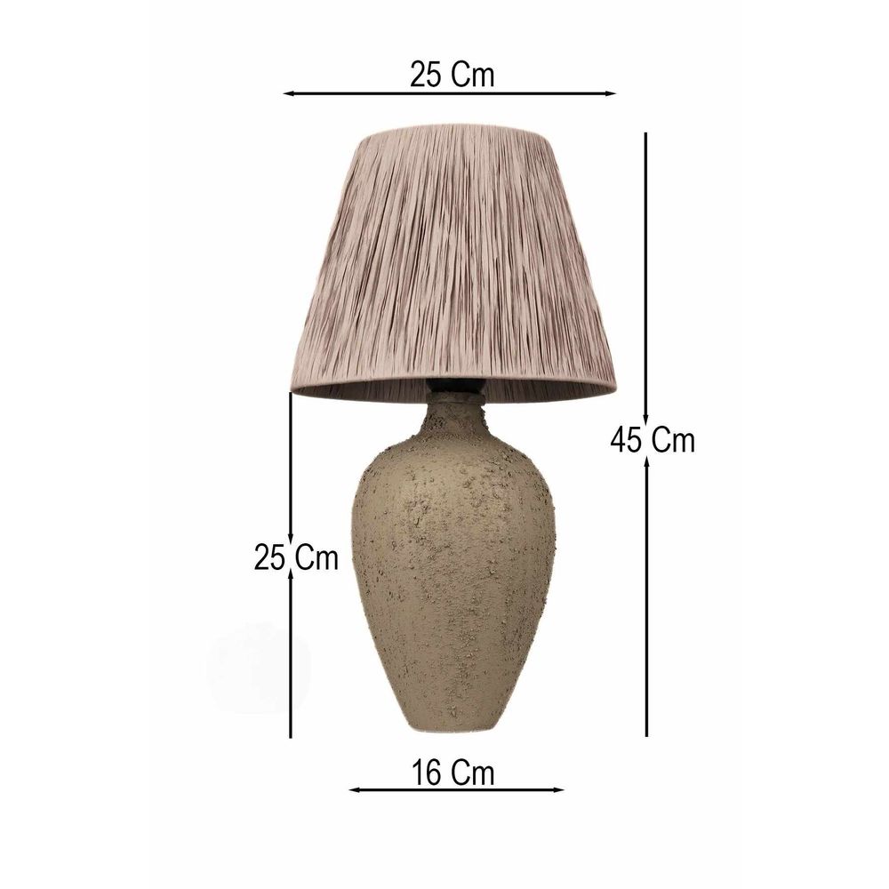 Stolna Lampa BK212 - Siva slika 3